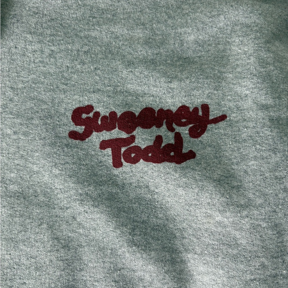 Sweeney Todd and the Demon Barber of Fleet Street Official Broadway Hoodie